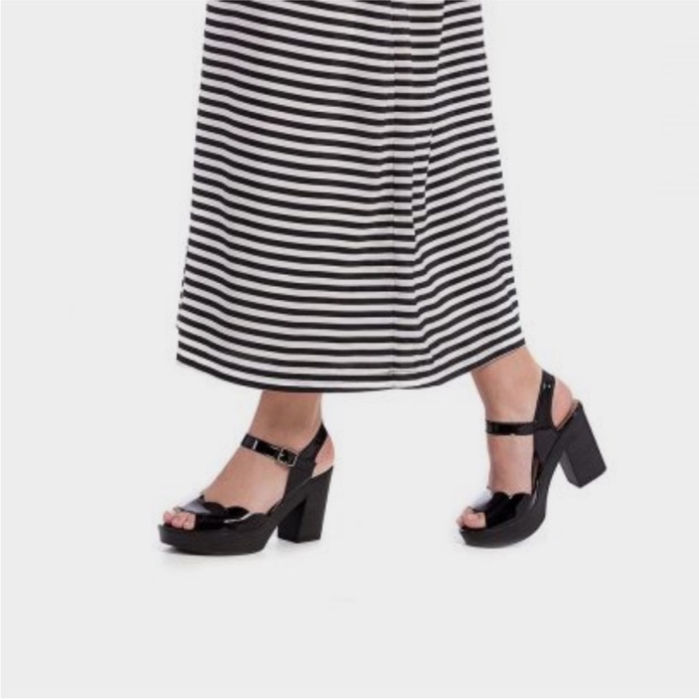 Nordstrom Wonders Platform Sandal color blue size 37